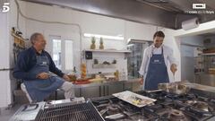 Imagen de Bert&iacute;n Osborne y Rafa Nadal durante el programa de &#039;Mi Casa Es La Tuya&#039;.