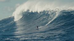 Maud Le Car surfea por primera vez la ola gigante de Belharra: “Es un monstruo que te arrastra al fondo”