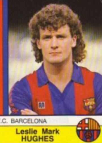 Mark Huges, técnico de Stoke City, defendió a Barcelona la temporada 1986-1987.