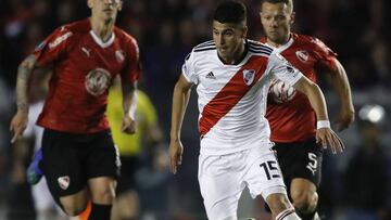 River blinda a Exequiel Palacios