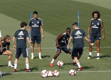 El Madrid prepara su estreno liguero ante el Getafe