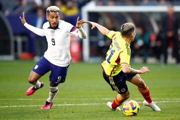 La Selección Colombia enfrentó a Estados Unidos en partido amistoso en el Dignity Health Sports Park.