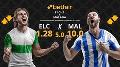 Elche CF vs. Málaga CF: horario, dónde ver, pronósticos y clasificación