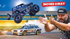 El momento que casi arruina los vídeos extremos de Gymkhana