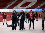 El Metropolitano volverá a convertirse en una pista de hielo por Navidad