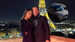 El coche de lujo de Antonela Roccuzzo en París