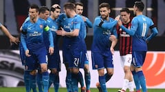 Milan 0-2 Arsenal: Ospina se acerca a los cuartos de UEL