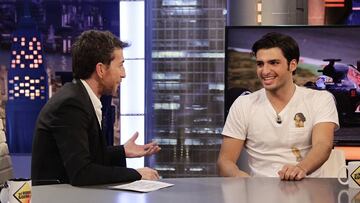 Sainz en una visita anterior a El Hormiguero.