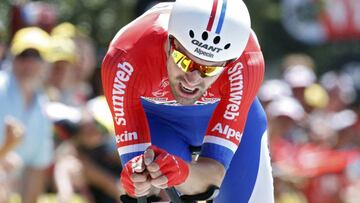Tom Dumoulin dominó la contrarreloj individual.