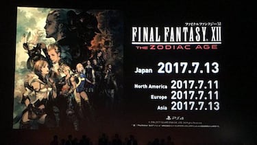 Final Fantasy XII: The Zodiac Age ya tiene fecha de lanzamiento