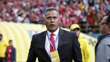 Hernán Torres durante un partido con América de Cali