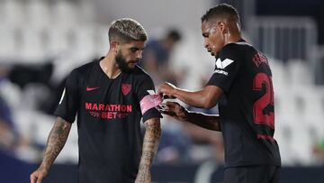 Banega y Fernando.