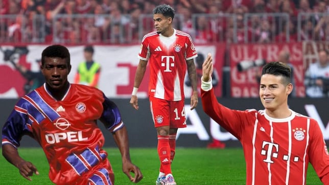 Luis Díaz, a mantener el invicto de los colombianos del Bayern en el clásico ante el Dortmund