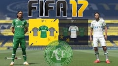 "Viste su uniforme": homenaje del FIFA 17 al Chapecoense