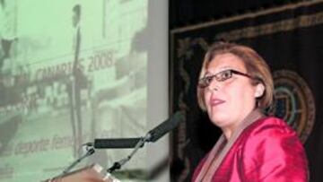 <b>NUEVA VIDA. </b>Tras el atletismo y el periodismo, María José Martínez Patiño pasó a una nueva vida: profesora y especialista universitaria.