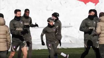 El Atlético de Madrid vuelve a los entrenamientos