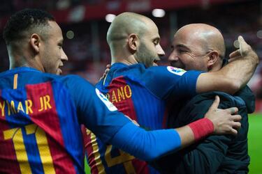 Sampaoli, el mejor posicionado para entrenar al Barcelona