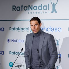 Rafa Nadal abre un nuevo centro de su Fundación en Madrid