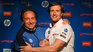 Sito Pons y Sete Gibernau en Valencia.