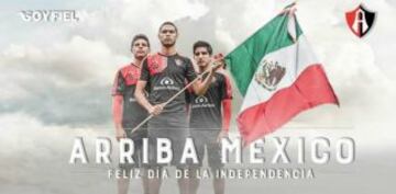 Clubes en el mundo celebran la independencia de México
