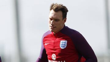 Phil Jones se cae de la lista de Inglaterra por lesión