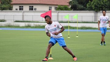 Colombia se entrena pensando en el partido ante Brasil