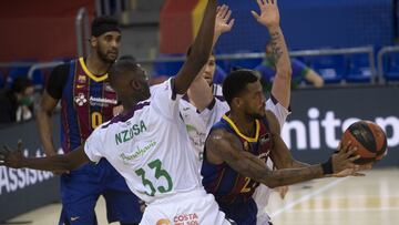 BALONCESTO 2020-2021
Liga Endesa Jornada 25
FC Barcelona-Unicaja Malaga
Foto: Rodolfo Molina
Cory Higgins