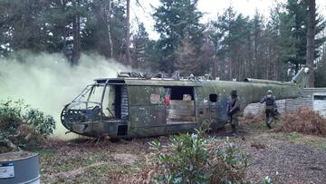 Helicóptero usado para desaparecer personas en la dictadura de Pinochet aparece hoy en un parque de diversiones