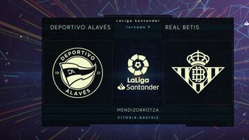 Resumen y gol del Alavés vs Betis de LaLiga Santander