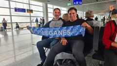 HERNAN MONTORO
JAIME MONTORO

HINCHAS ARGENTINOS DEL LEGANES EN EL AEROPUERTO DE FRANKFURT ANTES DE VIAJAR A MADRID