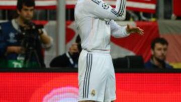 SIN LÍMITES. El portugués gestualizó su récord goleador en la Champions.