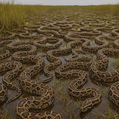 Plan to stop “toilet snake” invasion begins: $10,000 prize for whoever catches the most snakes