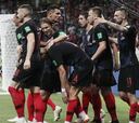 Croacia, primera selección que sobrevive a tres prórrogas