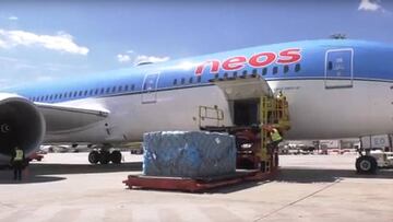 Turquía entrega finalmente los respiradores a España