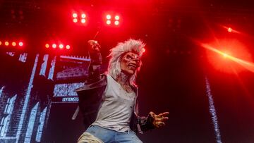 El grupo Iron Maiden durante su actuación en el Estadio Metropolitano, a 5 de julio de 2025, en Madrid (España). Iron Maiden, pioneros del heavy metal desde 1975, han vendido más de 100 millones de discos y marcado generaciones con himnos como “The Number of the Beast” y “Run to the Hills”. Su concierto de hoy en Madrid celebra 50 años de historia y récord de público, consolidando su estatus legendario.
Ricardo Rubio / Europa Press
05/07/2025