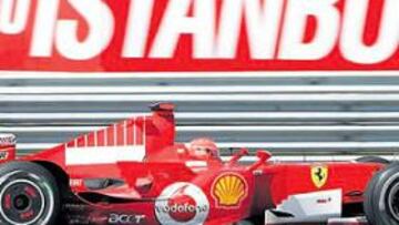 <b>MÁS VELOCES. </b>La nueva llanta estrenada en las ruedas traseras por Ferrari no se había visto hasta ahora en la Fórmula 1, y parece que ofrece un buen resultado.