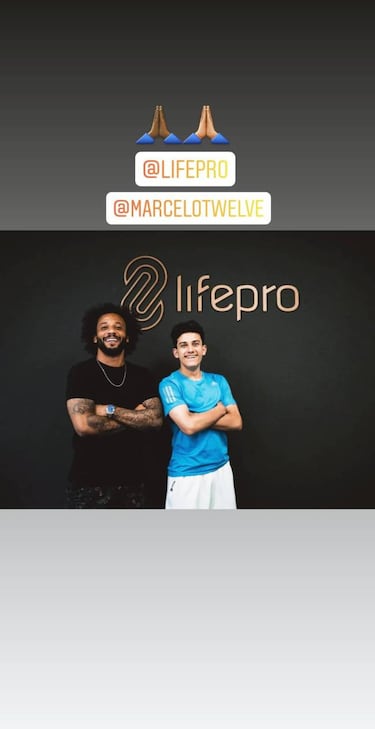 Marcelo 'ficha' al hijo de Reyes