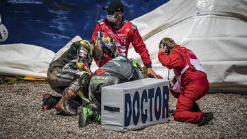 Zarco tendrá que pasar por el quirófano tras su accidente