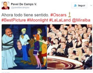 Los memes se ceban con el error garrafal de los Oscar 2017