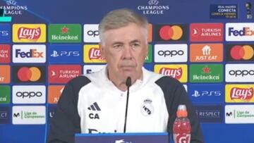 Rueda de prensa de Ancelotti y Camavinga, en directo