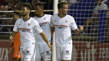 El Sevilla cierra la pretemporada con un empate en Almendralejo