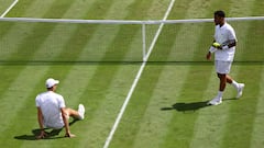 Djokovic y su rodillera gris: “Me dieron permiso”