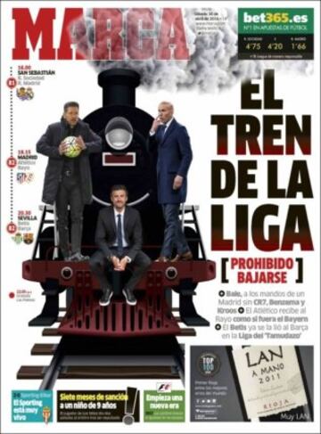 Portadas de la prensa mundial