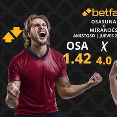 Osasuna vs. Mirandés: horario, TV, pronósticos y estadísticas