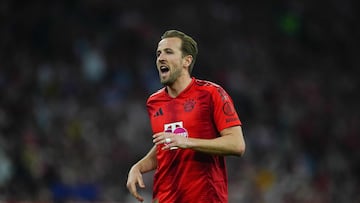Harry Kane, durante un partido con el Bayern de Múnich en la Bundesliga.