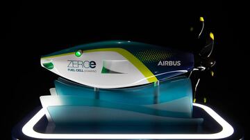 Así són los nuevos motores de hidrógeno líquido de Airbus para 2035