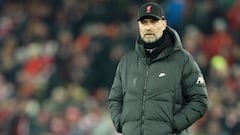 Liverpool manager Jurgen Klopp before the UEFA Champions League, Round of 16, 2nd leg football match between Liverpool and FC Internazionale on March 8, 2022 at Anfield stadium in Liverpool, England - Photo Terry Donnelly / Colorsport / DPPI
 AFP7 
 08/03