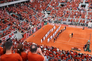 Los actos de homenaje a Rafa Nadal. 