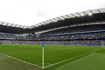 Los 25 estadios europeos con más porcentaje de asistencia