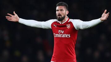 Olivier Giroud, nuevo fichaje del Chelsea.